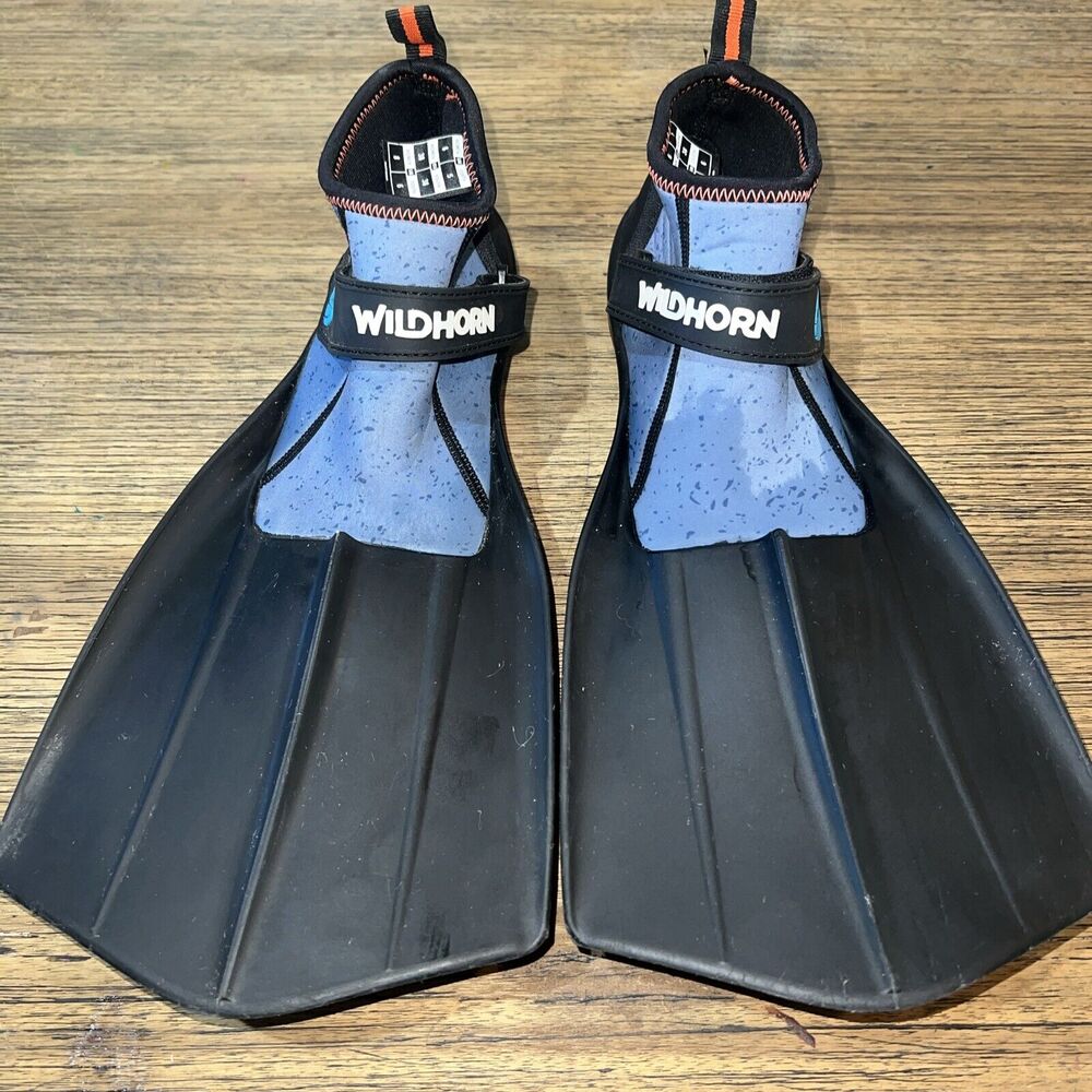 WildHorn Snorkel Fins Womens 8 Outfitters Seaview 180 Topside Excellent